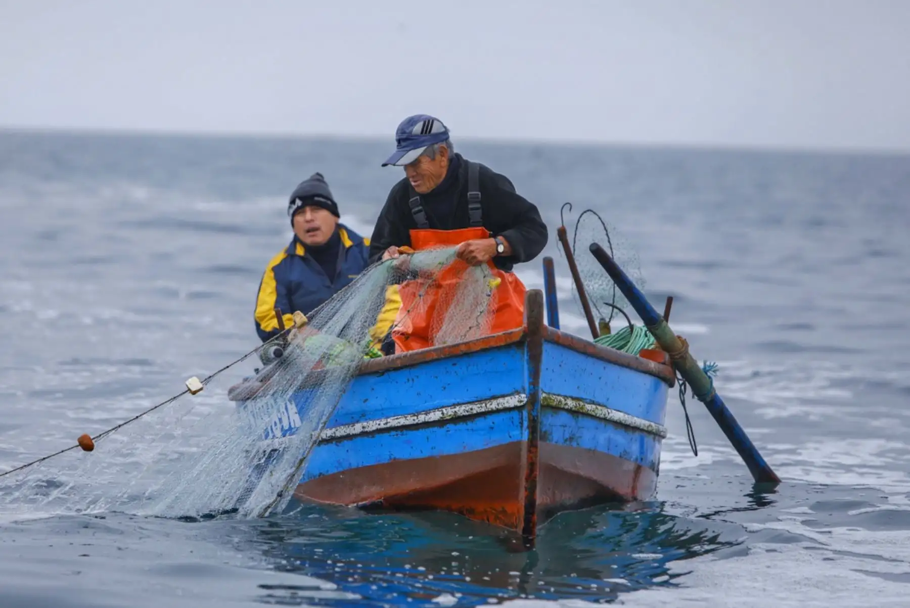 Pesca artesanal en Cancas